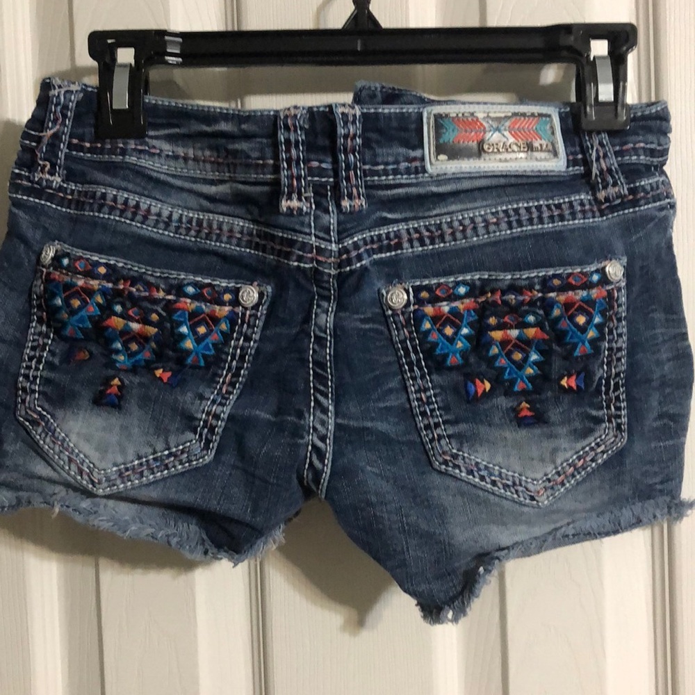 Grace in LA shorts